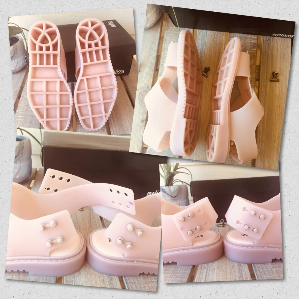 Melissa beach sandals - light pink EUC ;) - Picture 8 of 8